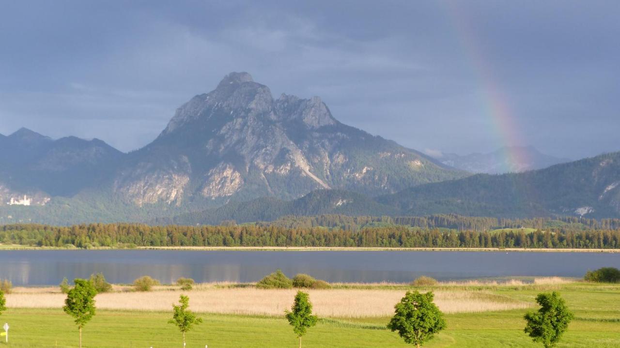 Ferienwohnung Allgaeuer Landhaus Stocker In Hopferau-Fuessen Exteriér fotografie