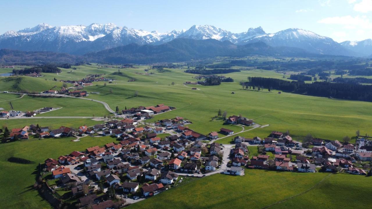 Ferienwohnung Allgaeuer Landhaus Stocker In Hopferau-Fuessen Exteriér fotografie