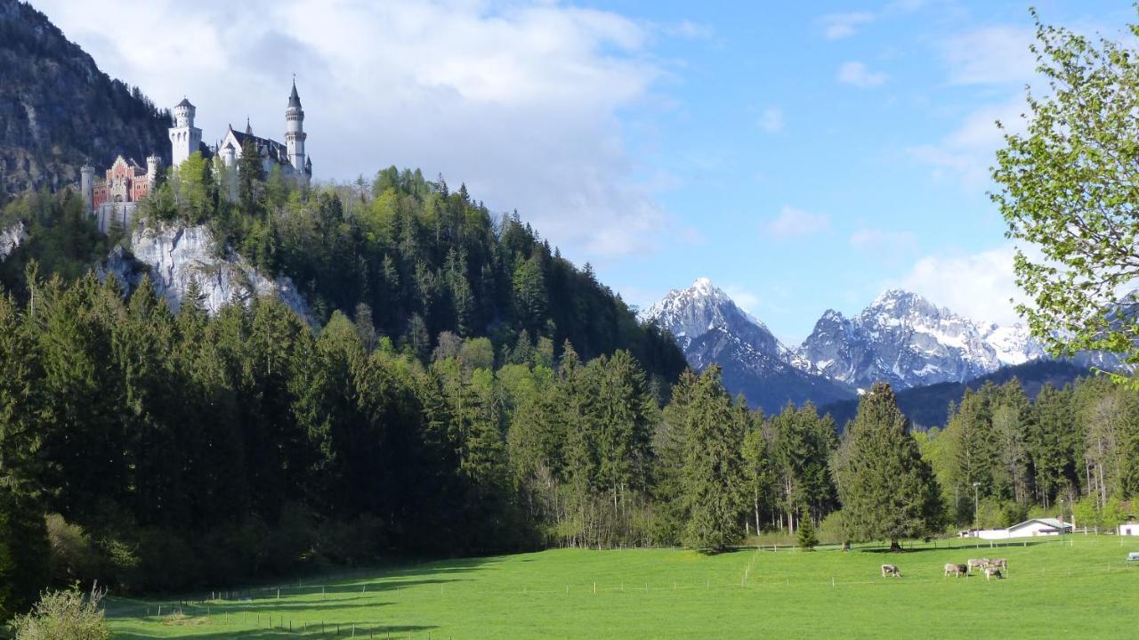 Ferienwohnung Allgaeuer Landhaus Stocker In Hopferau-Fuessen Exteriér fotografie