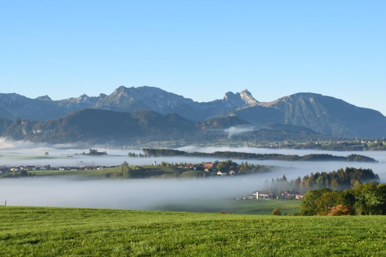 Ferienwohnung Allgaeuer Landhaus Stocker In Hopferau-Fuessen Exteriér fotografie