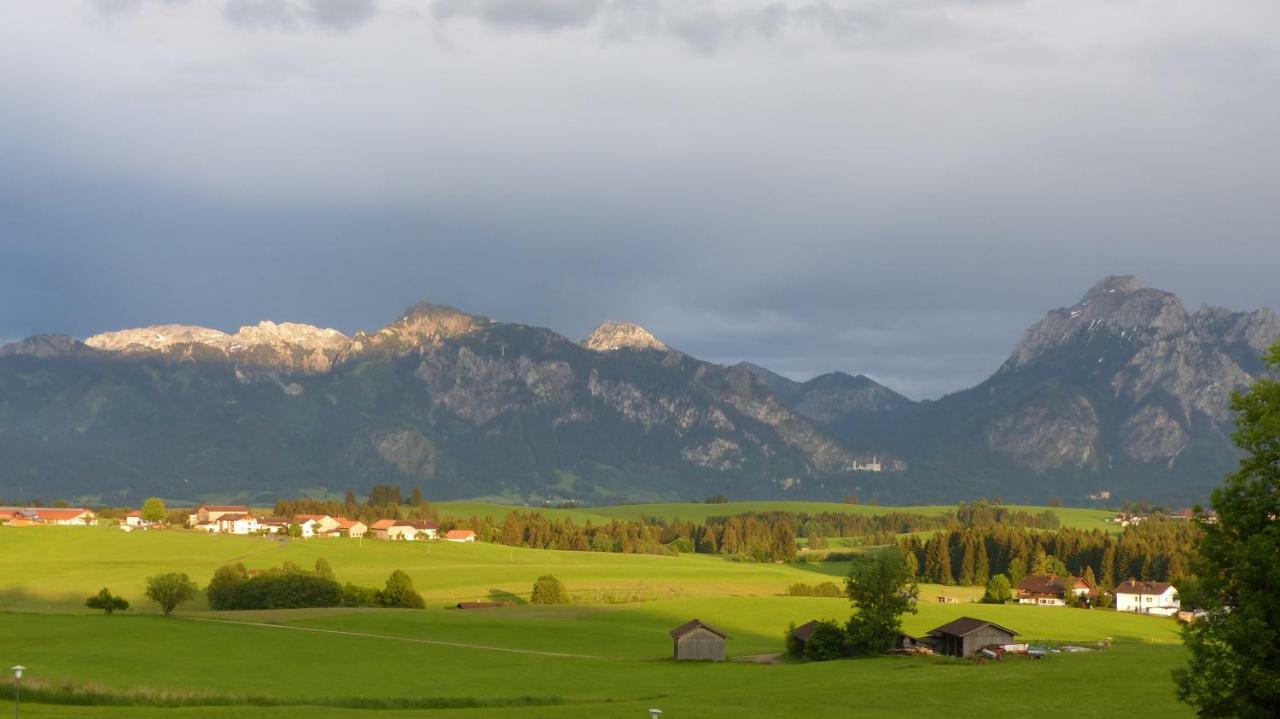 Ferienwohnung Allgaeuer Landhaus Stocker In Hopferau-Fuessen Exteriér fotografie