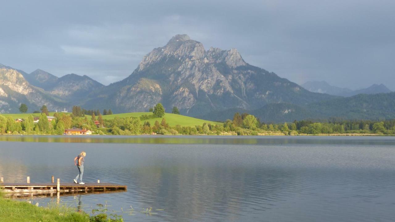 Ferienwohnung Allgaeuer Landhaus Stocker In Hopferau-Fuessen Exteriér fotografie